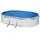 Gre BoraBora Pool-Set oval 375 x 610 x 120 cm inkl. Filterpumpe und Poolleiter