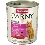 Animonda Sparpaket animonda Carny Adult Multifleisch-Cocktail 12 x 800g Dose Katzennassfutter