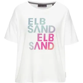 ELBSAND T-Shirt Liv Weiß M