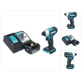 Makita DTD 157 RM1 Akku Schlagschrauber 18 V 140 Nm 1/4" Brushless + 1x Akku 4,0 Ah + Ladegerät