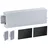 Paulmann LumiTiles Zubehör Profil Top Abdeckung 80x24mm Telegrau Lampenhalter