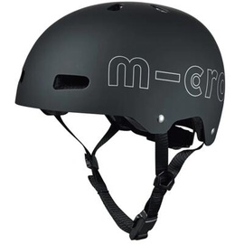 Micro Mobility Unisex – Erwachsene Helm, schwarz Groß