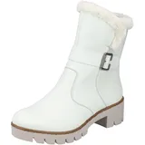Rieker Damen X5774 Mode-Stiefel, Weiß, 42 EU