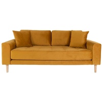 ebuy24 Sofa 2,5 Sitzer Lido 2,5-Sitzer-Sofa - Gelb