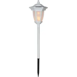 LED-Solar-Laterne "Flame",imitiert Feuer,amber LED