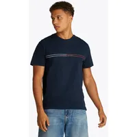 Tommy Jeans Kurzarmshirt TJM SLIM ENTRY GRAPHIC TEE EXT