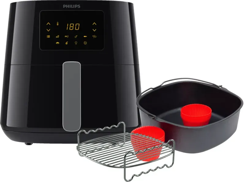 Preisvergleich Produktbild Philips Airfryer XL HD9270/96 + Grillrost + Backform