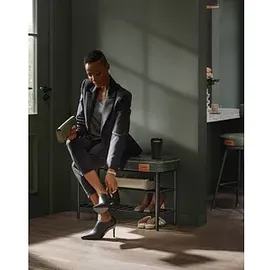 VASAGLE Sitzbank LSB054C01 waldgrün Kunstleder 80,0 cm