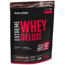 Body Attack Extreme Whey Deluxe Strawberry Cream Pulver 900 g