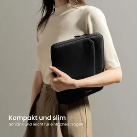 Tomtoc Light-B18 Case für Samsung Galaxy Tab, Microsoft Surface Schwarz