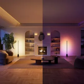 eufy Zimmer Stehlampe E10 - Neueste Generation + Schwarz