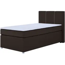 Roller Boxspringbett - braun - H3 - Bonell-Federkern - 90x200 cm