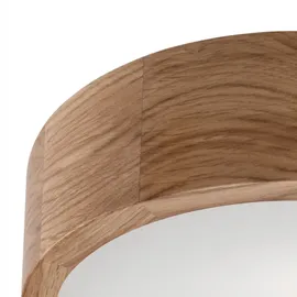 Lamkur Eiche 1-flammig rund 28 cm