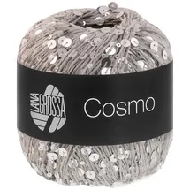 Lana Grossa Häkelwolle Cosmo Grau 100 g