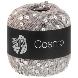 Lana Grossa Häkelwolle Cosmo Grau 100 g