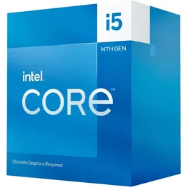 Intel Core i5-14400F CPU 3,5 GHz 10 Kerne 30MB Cache Sockel 1700 Boxed