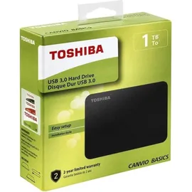 Toshiba Canvio Basics 1 TB USB 3.2 HDTB410EK3AA