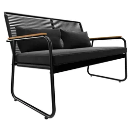 garmio Gartenmöbel Set 4-tlg. Polyrattan