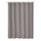 KLEINE WOLKE Duschvorhang, Polyester, schiefer, 120x200 cm