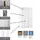 OTTO home Drehtürenschrank AGORDO 181 x 210 x 54 cm Hochglanz Weiß