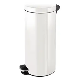Helit Tretabfalleimer H2404305 Silberionen 30l weiß 4012086017168 Helit