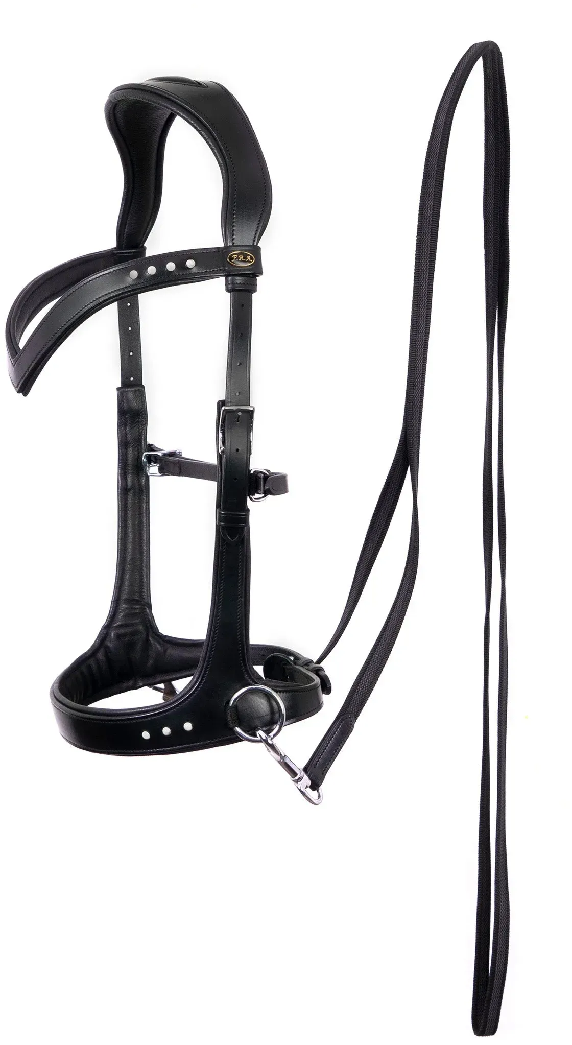 F.R.A. Freedom Riding Articles Glory Sidepull mit Zügeln (System 3), schwarz