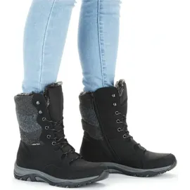 Rieker M9643-01 Damen Schwarz/Grau 41
