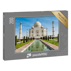 puzzleYOU Puzzle Taj Mahal, Indien, 200 Puzzleteile, puzzleYOU-Kollektionen Indien, Aus aller Welt