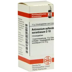 Antimonium Sulfuratum Aurantiacum D 10 G 10 g