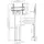 Vision VFM-F50 motorisierter Wand-Bodenständer
