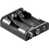VELLEMAN Bh331b Batteriehalter 3x Mignon (aa) (l x B x H) 56 x 48 x 16mm