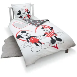 Lizenz Bettwäsche Disney Mickey Mouse + Minnie Mouse
