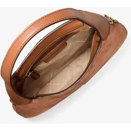 Michael Kors Alice Small Schultertasche Wildleder Brown