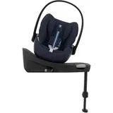 Cybex GOLD Babyschale Cloud G PLUS inkl. Isofix-Basis Base, blau