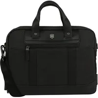 Victorinox Architecture Urban", Leder, Laptopfach, Steckfächer, uni, SCHWARZ