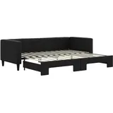 vidaXL Tagesbett 80 x 200 cm Schwarz
