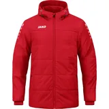 Jako Kinder Coachjacke Team mit Kapuze rot 164