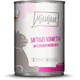 MjAMjAM saftiges Schwein an Möhrchen 24x400g