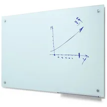 Showdown Displays Glasboard Scritto 120 x 90 cm Weiß