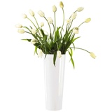 Asa Selection Vase Mono in Farbe weiß glänzend