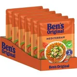 Bens-Original Fertiggericht Express Reis, Mediterran, je 220g, 6 Stück