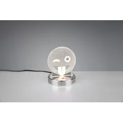 TRIO R52641106 Smiley dekorative Tischlampe LED 1x3W 3000K