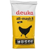 Deuka All-Mash R Mehl Aufzuchtfutter ohne Cocc. 25 kg Kükenfutter Geflügelfutter für Rasse-, Zucht- und Legehühner