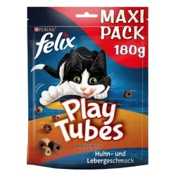 Felix Play Tubes 5x180g Huhn- und Lebergeschmack