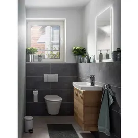 Fackelmann Waschbeckenunterschrank Milano 52 x 61 x 27,5 cm Braun