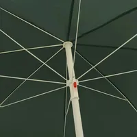 VidaXL Strandschirm Grün 240 cm