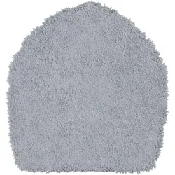 Badematte, grau, WC-Deckelbezug (47cm x 50cm),, Badematten