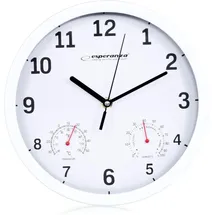 Esperanza Ehc016w Wanduhr Weiß, 25 Cm