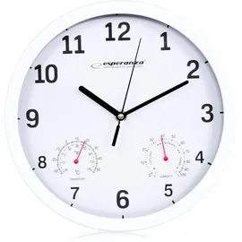 Esperanza Ehc016w Wanduhr Weiß, 25 Cm