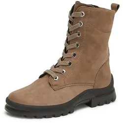 Schnür-Stiefelette Wendy Semler beige, 37